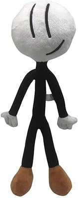 Poupée en peluche de la collection henry stickmin, nouveau jouet en peluche stickman
