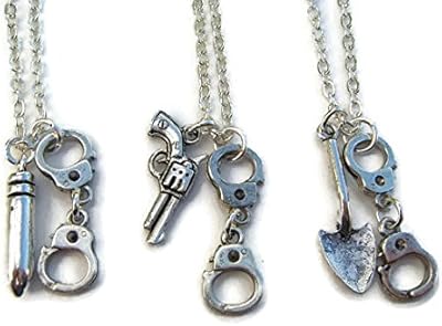Collier 3 partenaires dans le crime, collection best friend, collier d'amitié
