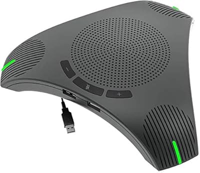 Microphone haut-parleur professionnel de conférence usb, microphone dsp intelligent à réduction de bruit