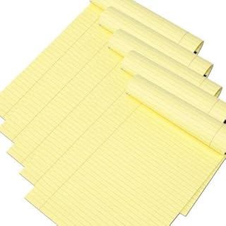 Cahier d'écriture 5 pièces, cahier juridique à ligne unique, papiers de cahier a5