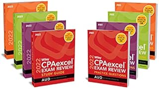 Guide d'étude wiley′s cpa 2022 + pack de questions - ensemble complet