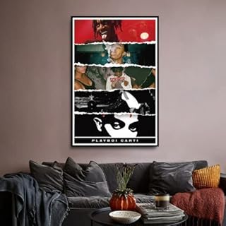 Affiche de couverture d'album carti rap music hd print - 16 x 24