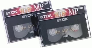 Cassette vidéo hi-8 de 120 minutes (fabrication abandonnée)