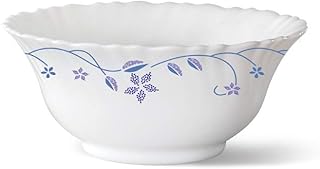 Bol à soupe opale borosil lara flora, 5" (12,5 cm), blanc, 5sbflf, 1
