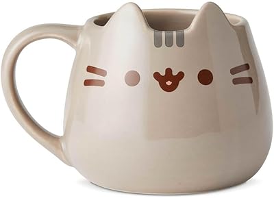 Tasse pusheen en grès enesco 6002676 de sleep as mad, multicolore