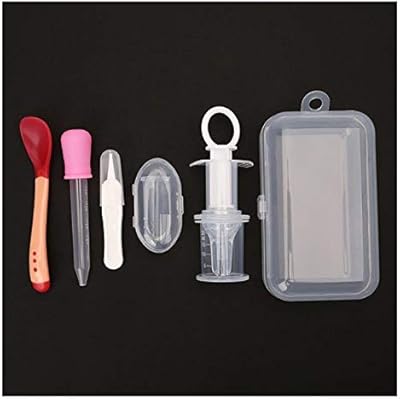 Ensemble de 5 pièces de distributeur de médicaments pour bébé sucette bébé +