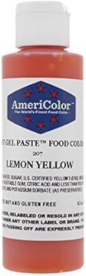 (jaune citron) – colorants alimentaires en gel doux american color, 130 ml, jaune citron. Commandez malin, vivez mieux avec Diaytar