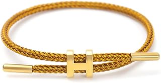 Bracelets réglables à la mode pour femmes et filles, fermoir plaqué or