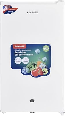 Réfrigérateur admiral à une porte, capacité 125 litres (garantie 1 an)