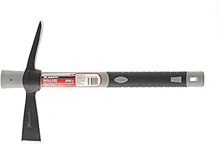 Mini pioche biplanaire mtc 500g avec manche en fibre de verre recouvert