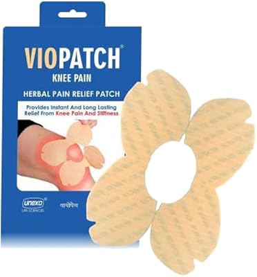 Patch de soulagement de la douleur au genou à base de plantes viopatch - paquet de 5 | soulagement instantané de la douleur au genou | patchs naturels de soulagement de la douleur | aucun effet secondaire. Commandez en toute confiance sur Diaytar, votre marketplace de confiance