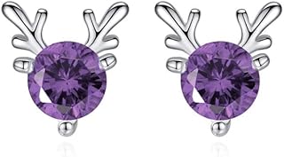 Boucles d'oreilles pour femmes boucles en forme de petit animal en bois