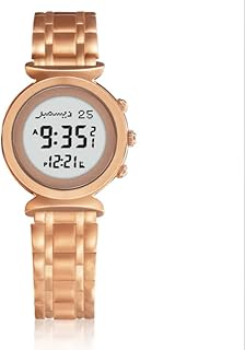 Montre multifonction de luxe pour femme al-harameen pour la mosquée islamique azan