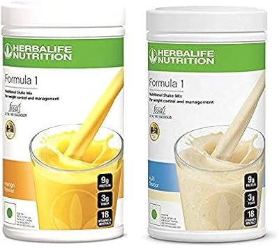 Herbalife formula 1 nutritional shake mix mangue et kulfi 500 g