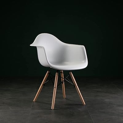 Décoration de la maison moderne en bois d'érable et plastique, fauteuil pp