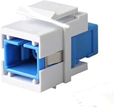 Connecteur fibre optique keystone sc femelle vers upc simplex monomode connecteur ethernet adapté