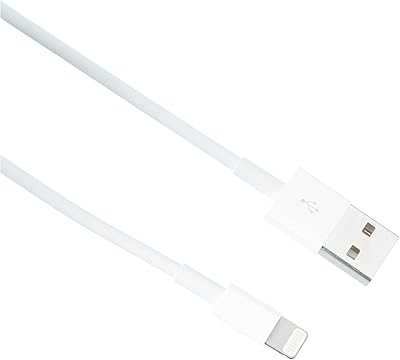 Câble de connecteur apple lightning vers usb, (2 mètres)