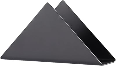 Porte-serviettes en papier en acier inoxydable rustique brillant lux plateau de service