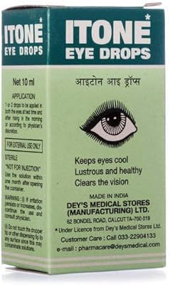 Gouttes oculaires ayurvédiques rasinic ayton 10 ml, lot de 4