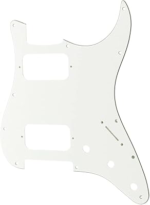 Pickguard zalati 11 trous avec 2 humbuckers pour guitare électrique stratocaster standard américaine
