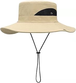 Chapeau de soleil pour hommes upf 50+ imperméable à large bord pour l'été