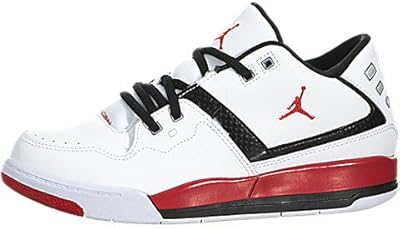 Air jordan flight 23 (préscolaire) - blanc / noir-rouge universitaire