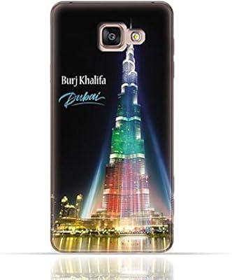 Coque en silicone tpu pour samsung galaxy a5 2016 avec burj khalifa lumineux