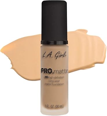Fond de teint mat longue durée la girl pro hd 30 ml, céramique