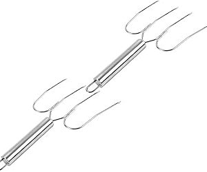 Ensemble d'ustensiles en acier inoxydable yarnow, fourchettes de levage de dinde, fourchettes de levage de dinde, griffes de déchiquetage de porc, pinces de levage de dinde et de rôti, griffes de viande, bacon inoxydable de dinde. Diaytar : L'intelligence commerciale au service du client