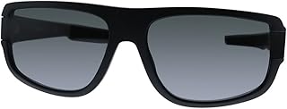 Prada linea rossa ps 03ws dg006f lunettes de soleil rectangulaires en plastique noir