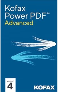 Kofax power pdf editor advanced (v4) | licence à vie/1pc | code d'activation