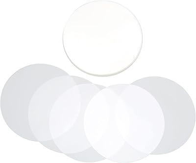 100 films de protection pour badges kosdfoge, matériau pvc de qualité supérieure, conception