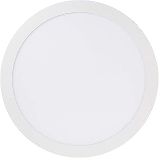 Plafonnier rond narkin tc 30w (blanc froid) 6500k aluminium à économie
