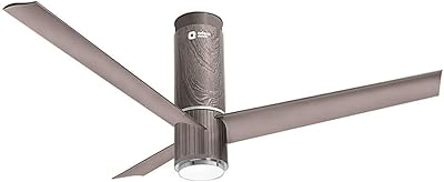 Ventilateur de plafond électrique intelligent orient aeroslim avec télécommande et downlight