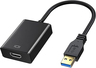 Adaptateur usb vers hdmi, câble convertisseur usb 3.0 vers hdmi prend en charge