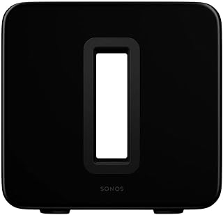 Caisson de basses sans fil sonos deep bass (3e génération) - noir