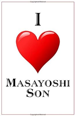 J'aime masayoshi son : carnet - journal ligné 6x9 - 110 pages
