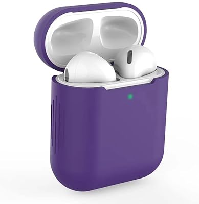 Étui de protection en silicone anti-rayures lavable swankey pour airpods 1 et 2