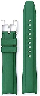 Bracelet de montre en caoutchouc à extrémité incurvée de 20 mm et 21 mm avec boucle adapté aux modèles de sport rolex, 20 mm. Diaytar Sénégal : L'e-commerce qui vous ressemble