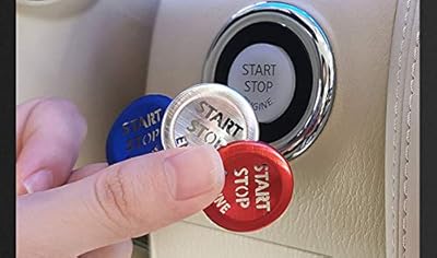 Leion one key start button décoration housse de protection autocollant pour nissan patrol