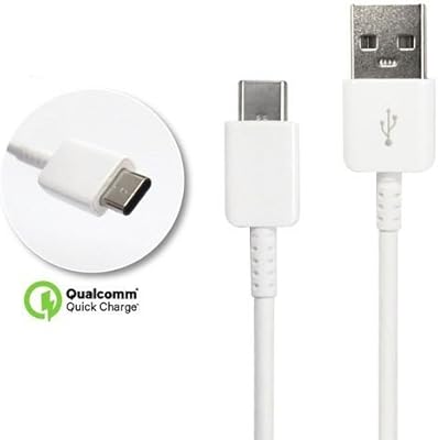 Câble de chargement et de transfert usb vers type-c d'origine samsung galaxy s8