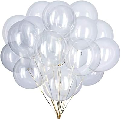 Party time - 100 pièces par paquet ballons de fête en latex transparent (12 pouces). Diaytar Sénégal : Des milliers de produits à portée de clic, livrés chez vous