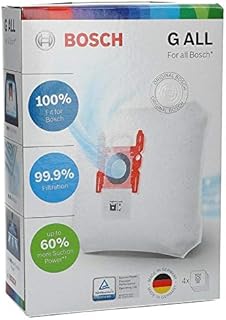 Sacs d'aspirateur bosch 4 microfiltres type g, sacs filtrants siemens 468383