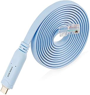 Câble contrôleur ftdi usb-c vers rj45 pour windows 8 7 vista mac