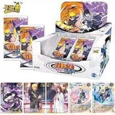 Boîte de guerre de naruto sasuke de naruto shinobi cg/tcg4 warbox 4-18 pack
