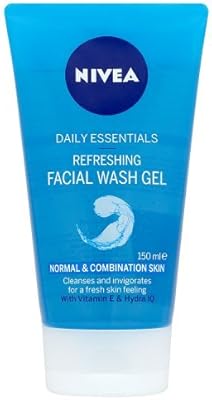 Gel nettoyant rafraîchissant pour le visage nivea daily essentials (150 ml)