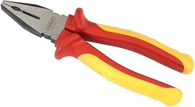 Pince multi-usages stanley 200 mm vdi rouge jaune 0-84-002