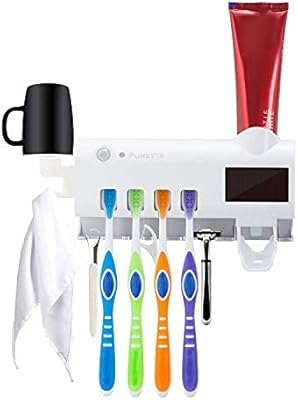 Stérilisateur de brosse à dents purita et support de stérilisateur avec fonction stérilisation