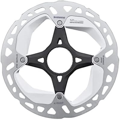 Rotor shimano xtr tmt 800 avec bague de verrouillage interne, ice-tech freeza, 160