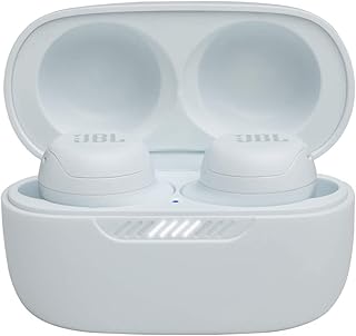 Écouteurs jbl live free, véritablement sans fil, avec un son fort et distinctif